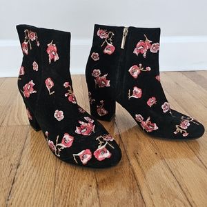 Karl flower bootie